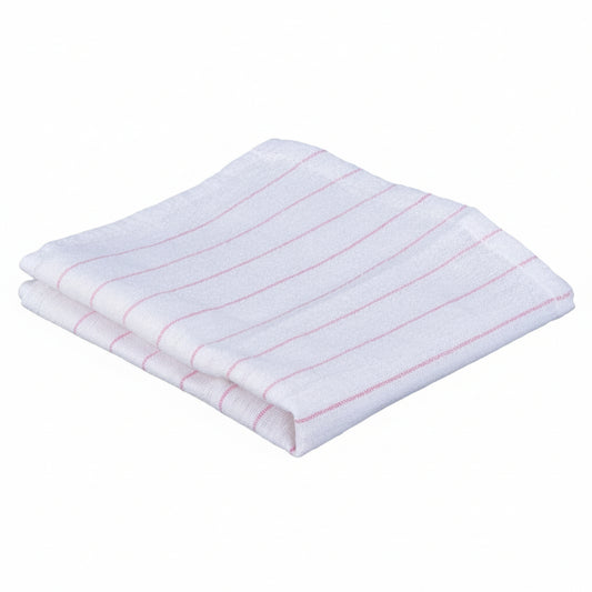 Linge de cuisine ligne rouge 16" x 27"
