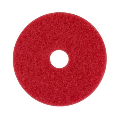 tampon rouge lustrage