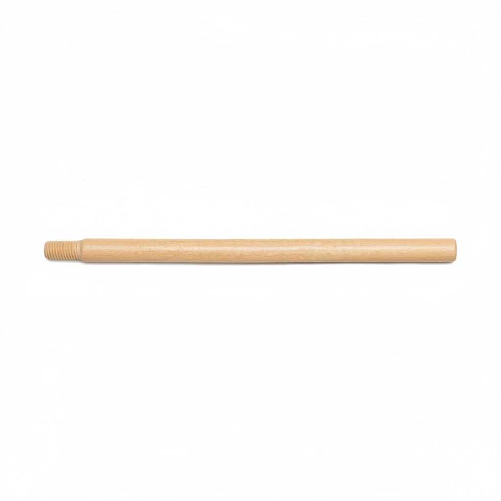 Manche en bois à bout fileté 54''