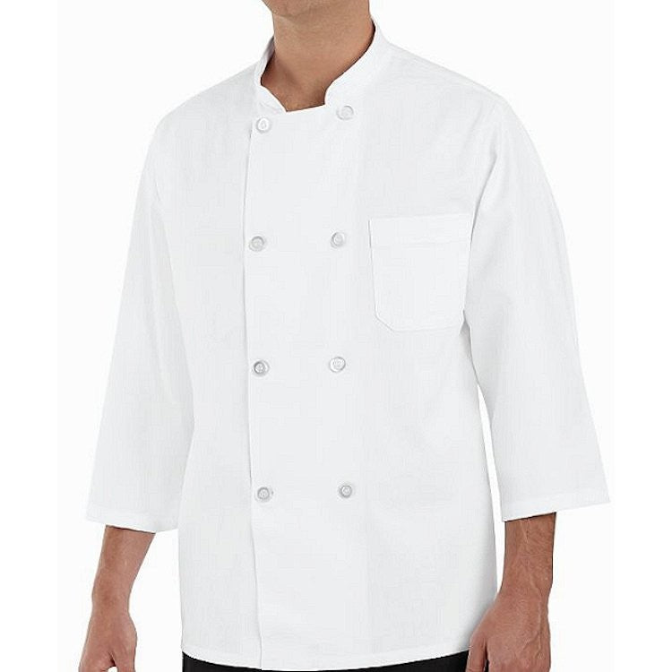 veste de cuisinier manche 3/4