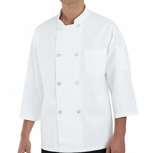 veste de cuisinier manche 3/4