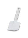 Spatule droite blanche en plastique Vollrath