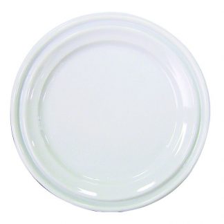 Assiette blanche plastique 6'' 1000/caisse