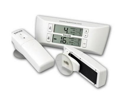 Thermomètre sans fil avec alarme