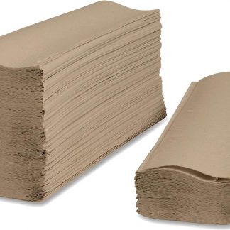 Papier à mains brun pli simple 4000/caisse