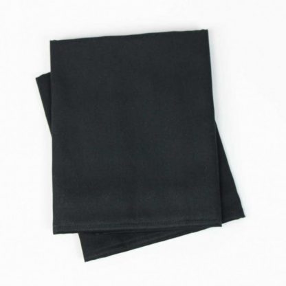 Nappe litho noire 21'' x 21'' 100% polyester