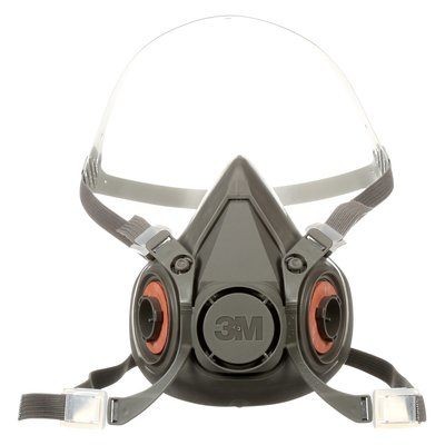 Respirateur réutilisable à demi-masque confort robuste avec attache rapide  3M 6500, moyenne