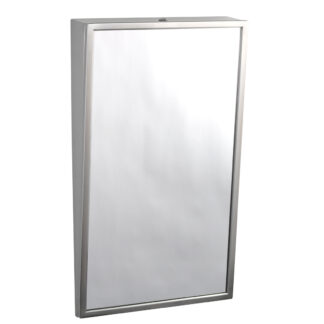 miroir acier inox