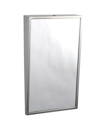 miroir acier inox