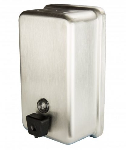 Distributeur pour savon en gel en inox 1.1 litre