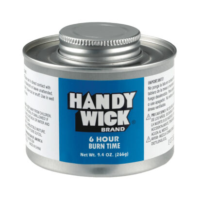 Combustible 6 heures Handy Wick Sterno