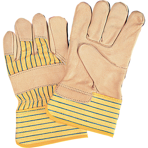 Gants de travail en cuir de vachette Eurotechnique 2220 (lot de 10 paires  de gants) - Oxwork