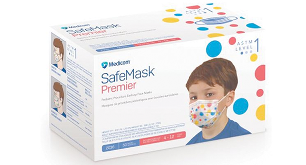 Achat - Masques pédiatriques - Masque chirurgical enfant type 2R - 6 à 10  ans - Masques pédiatriques - Orca Distri
