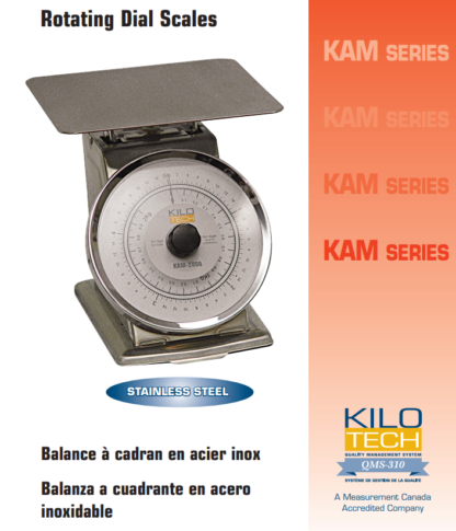 Balances à cadran Kilotech 5 lb x 1/2 oz
