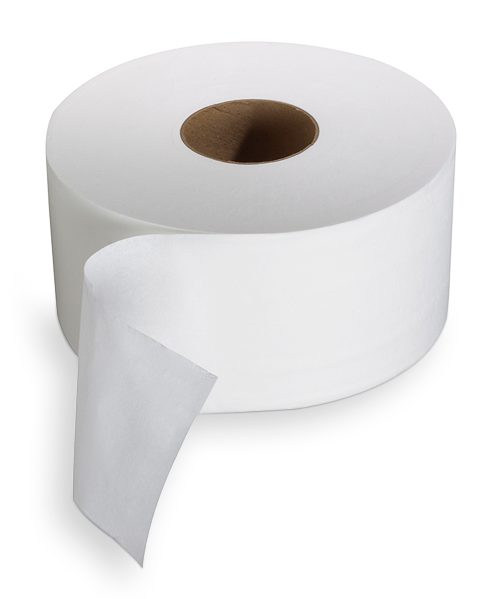 Papier toilette hygiénique Mini Jumbo - Lot de 12 rouleaux